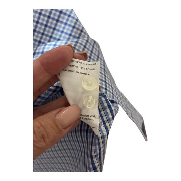 UNTUCKit Casale Plaid Button Up Shirt Long Sleeve Wrinkle Free Dress Size M - Picture 11 of 11